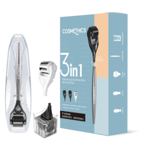 Dermaroller New Kit 3 têtes démontable