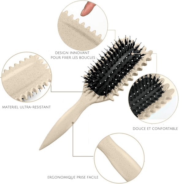 Brosse Cheveux Bouclés
